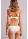 Gala Balconette Foam Cup Bra, Ekru Konforlu Ve Şık Sütyen, Strapless
