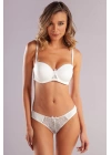 Gala Balconette Foam Cup Bra, Ekru Konforlu Ve Şık Sütyen, Strapless