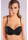Gala Balconette Foam Cup Lace Bra, Siyah Konforlu Ve Şık Sütyen, Strapless