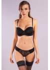 Gala Balconette Foam Cup Lace Bra, Siyah Konforlu Ve Şık Sütyen, Strapless