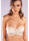 Gala Balconette Foam Cup Lace Bra, Ten Konforlu Ve Şık Sütyen, Strapless