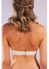 Gala Balconette Foam Cup Lace Bra, Ten Konforlu Ve Şık Sütyen, Strapless