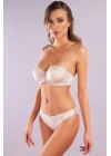 Gala Balconette Foam Cup Lace Bra, Ten Konforlu Ve Şık Sütyen, Strapless