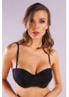 Gala Push-up Strapless Bra, Siyah Konforlu Ve Şık Sütyen, Strapless