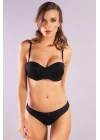 Gala Push-up Strapless Bra, Siyah Konforlu Ve Şık Sütyen, Strapless