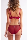 Gapara Big Size Plunge Bra, Şarap Rengi Konforlu Ve Şık Sütyen