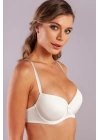 Garabina Foam Cup  Push Up Bra, Ekru Konforlu Ve Şık Sütyen