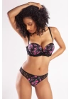 Gardenia Balconette Heavy Push Up Bra, Siyah Konforlu Ve Şık Sütyen