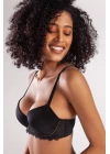 Garland Big Size Plunge Bra, Black Konforlu Ve Şık Sütyen