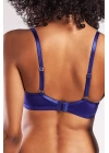 Garland Big Size Plunge Bra, Saks Mavi Konforlu Ve Şık Sütyen