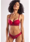 Garland Big Size Plunge Bra, Şarap Rengi Konforlu Ve Şık Sütyen