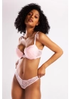 G.colors Balconette Foam Push Up Bra, Açık Pembe  Konforlu Ve Şık Sütyen