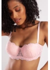 G.colors Push Up Strapless Bra, Açık Pembe Konforlu Ve Şık Sütyen