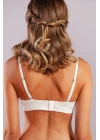 Genius Balconette Heavy Push Up Bra, Ekru Konforlu Ve Şık Sütyen
