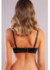 Genius Balconette Heavy Push Up Bra, Siyah Konforlu Ve Şık Sütyen