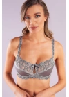Giselle Half Padded Bra, Gri Toparlayıcı  Konforlu Ve Şık Sütyen