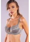 Giselle Half Padded Bra, Gri Toparlayıcı  Konforlu Ve Şık Sütyen