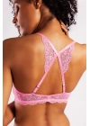 Githa Foam Cup Push Up Bra,neon Pembe Renk Straplez Konforlu Ve Şık Sütyen
