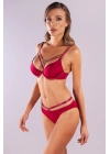 Gorbus Foam Cup Push Up Bra, Şarap Renk  Konforlu Ve Şık Sütyen