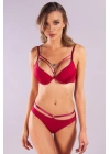 Gorbus Foam Cup Push Up Bra, Şarap Renk  Konforlu Ve Şık Sütyen