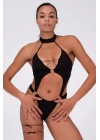 Jartyer Görünümlü Şık Fantezi Babydoll 51196