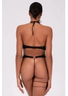 Jartyer Görünümlü Şık Fantezi Babydoll 51196