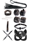 Leopar Desenli Fantezi Set