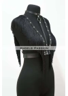 Püskül Ve Deri Büstiyer Harness, Püsküllü Clubwear, Deri Büstiyer - Brf767