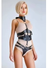 Şık Deri Göğüs Harness - Brf1321