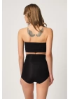 Siyah Mı Emay 2842 Lazer Dantelli Slip Korse