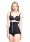 Siyah Mı Emay 2886 Yüksek Bel Tül Slip Lazer Korse
