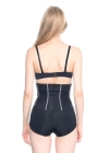 Siyah Mı Emay 2886 Yüksek Bel Tül Slip Lazer Korse