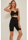 Siyah Mı Emay 3005 Soft Uzun Paçalı Boxer Korse