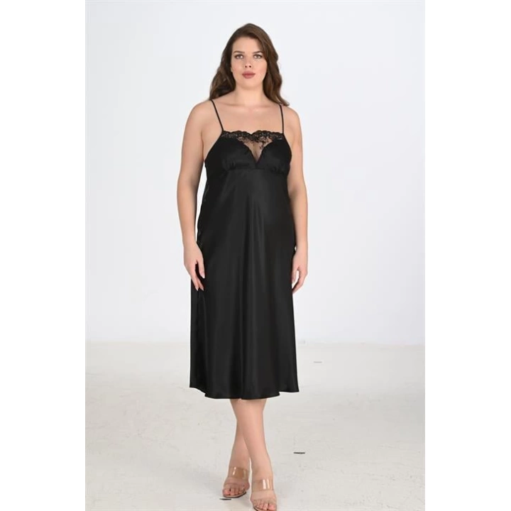 2li Siyah Sabahlık Takımı Bigsize 6221