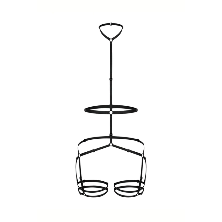 Bel Ve Bacak Detaylı Fantezi Harness