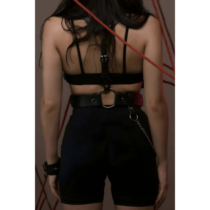 Fantazi Deri Omuzdan Askılı Harness - Brf1266