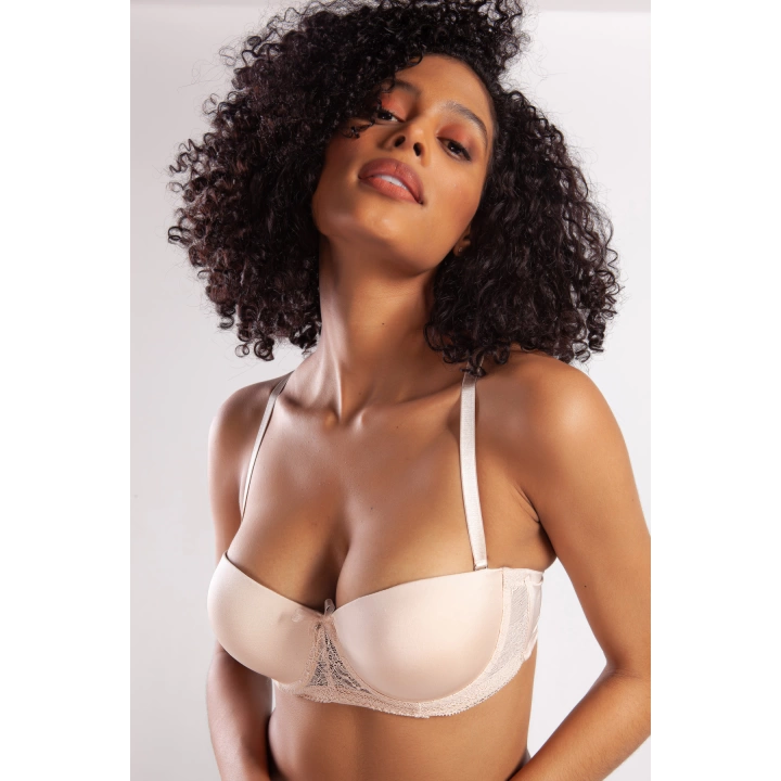 Gala Push-up Strapless Bra, Ten Konforlu Ve Şık Sütyen, Strapless