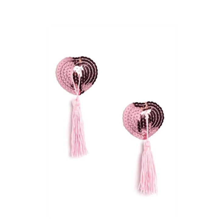 Pembe Püsküllü Fantezi Göğüs Ucu Kapatıcı
