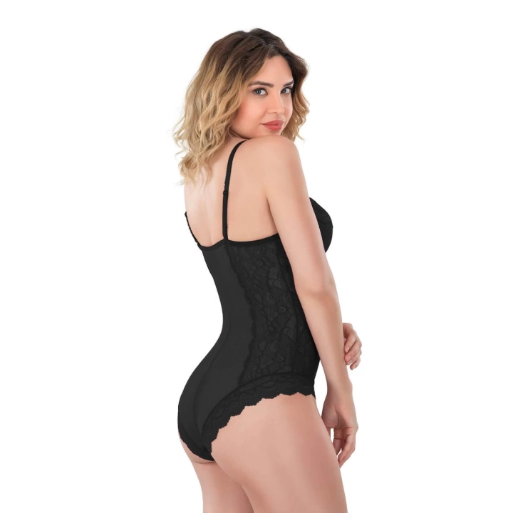 Siyah Mı Emay 176 Dantelli Body