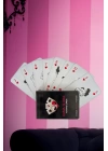 Beruflic Sexy Görselli Oyun Kartı Kama Sutra Siyah Kırmızı Bacak Bant Set