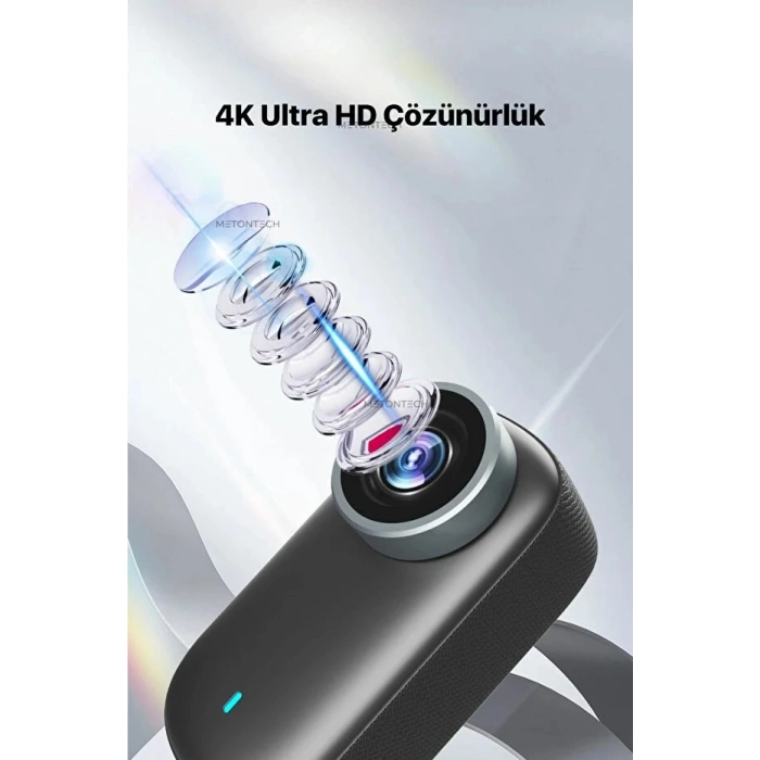 4K Ultra HD Mini WIFI Aksiyon Kamerası Taşınabilir Vücut Kamerası 1.47HD Ekranlı Giyilebilir Video Kaydedici