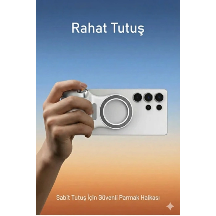 MagSafe Selfie Çubuğu Kamera Kolu Profesyonel Zoom Çekim
