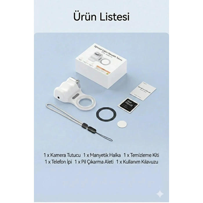 MagSafe Selfie Çubuğu Kamera Kolu Profesyonel Zoom Çekim