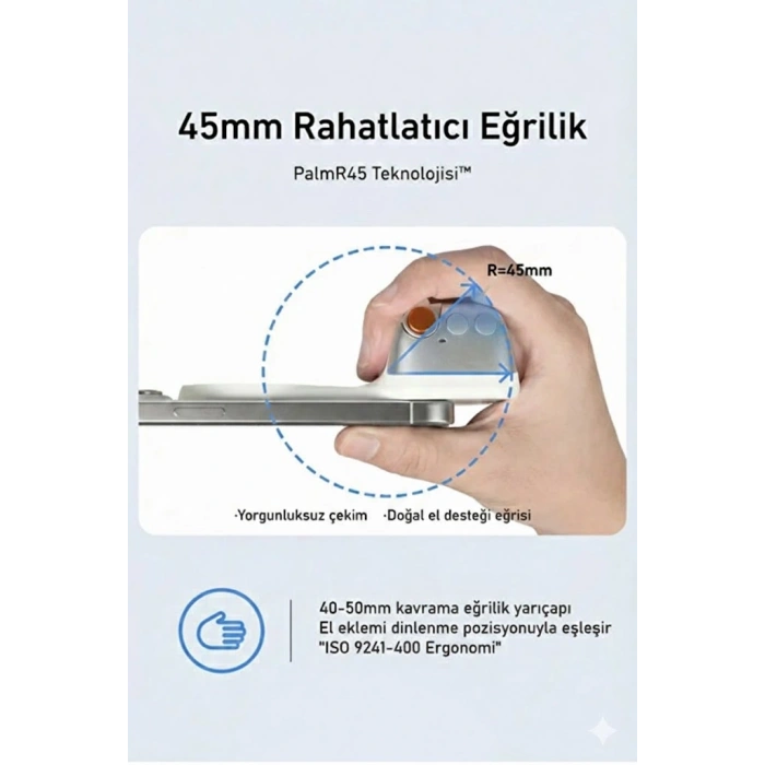 MagSafe Selfie Çubuğu Kamera Kolu Profesyonel Zoom Çekim