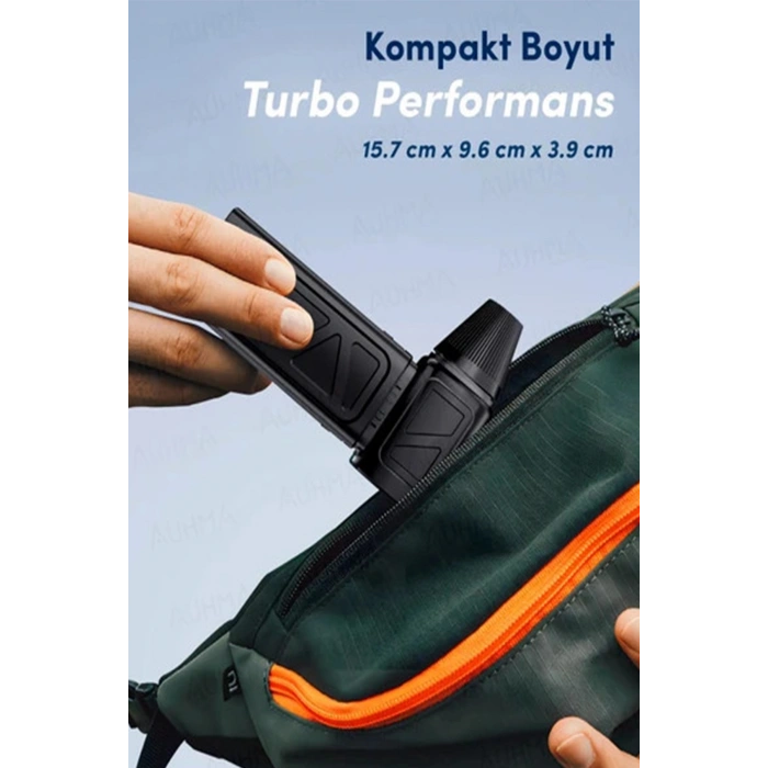 Mini Turbo Fan 130.000 RPM Şarjlı 8000 Mah Batarya Taşınabilir Elektrikli Hava Üfleyici Kompresörü