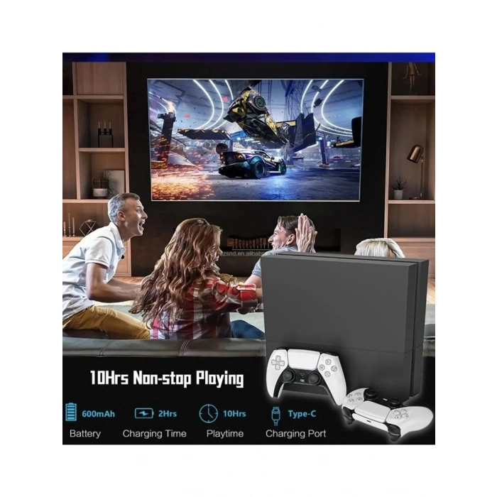 T29 P4 Plus Bluetooth Titreşimli Ps4/ps5 Uyumlu Pc Telefon Joystick Kablosuz Oyun Kolu