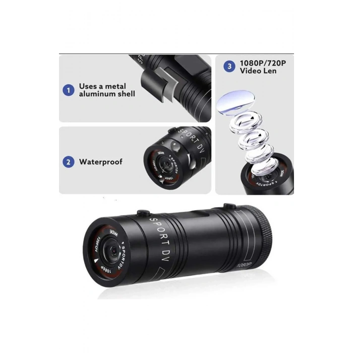 1080P Full HD Spor Aksiyon Video Dürbün Kamera Avcılık ve Doğa Gözlem Kamerası