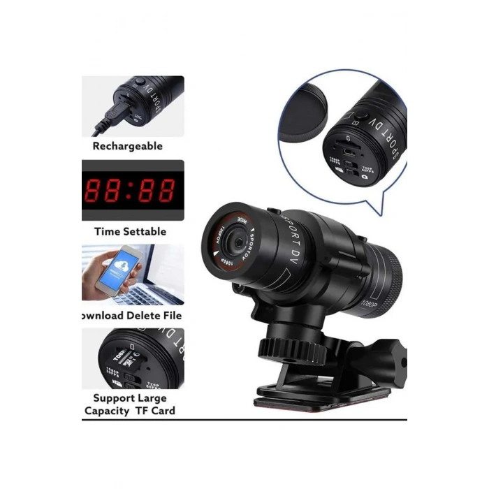 1080P Full HD Spor Aksiyon Video Dürbün Kamera Avcılık ve Doğa Gözlem Kamerası