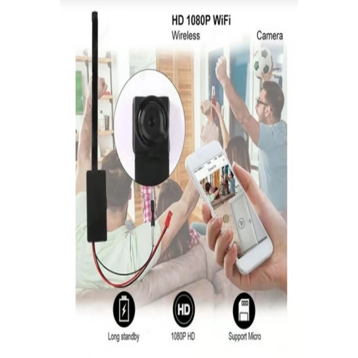 1080P Full HD Wi-Fi Mini IP Modül Kamera – Kesintisiz Güvenlik ve Uzaktan İzleme