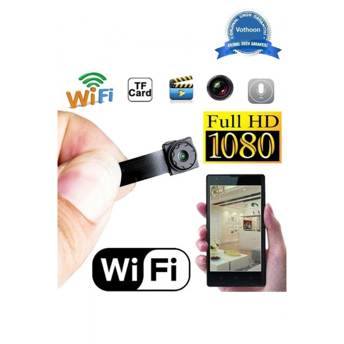1080P Full HD Wi-Fi Mini IP Modül Kamera – Kesintisiz Güvenlik ve Uzaktan İzleme